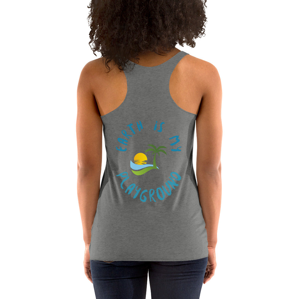 NoniSol Earth Women's Racerback Tank