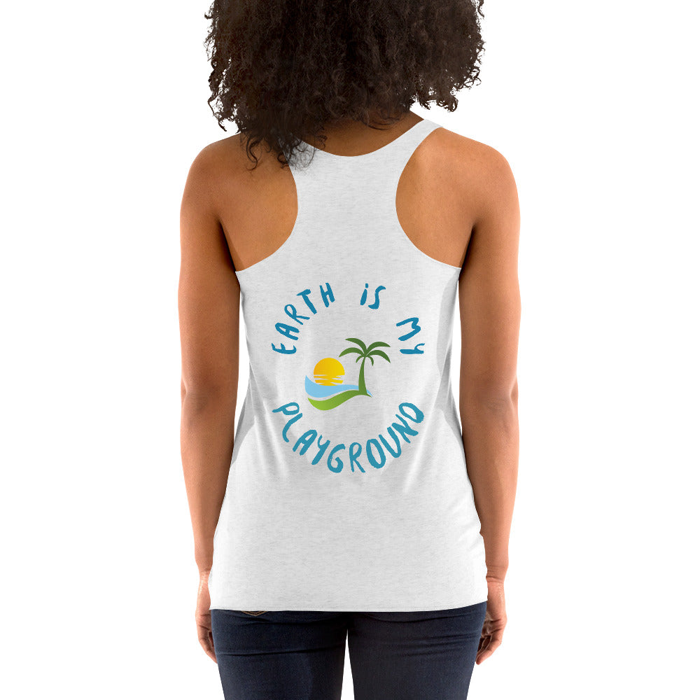 NoniSol Earth Women's Racerback Tank