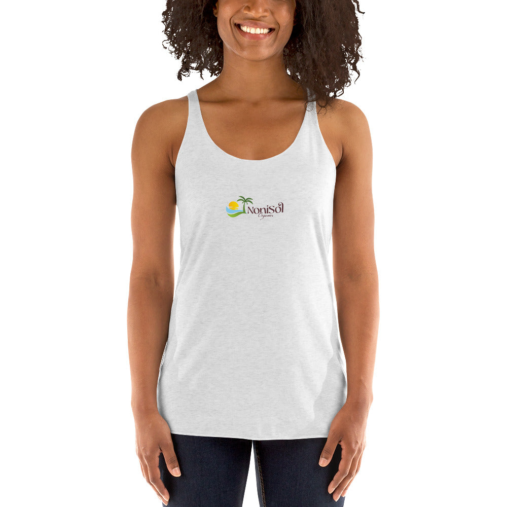 NoniSol Earth Women's Racerback Tank