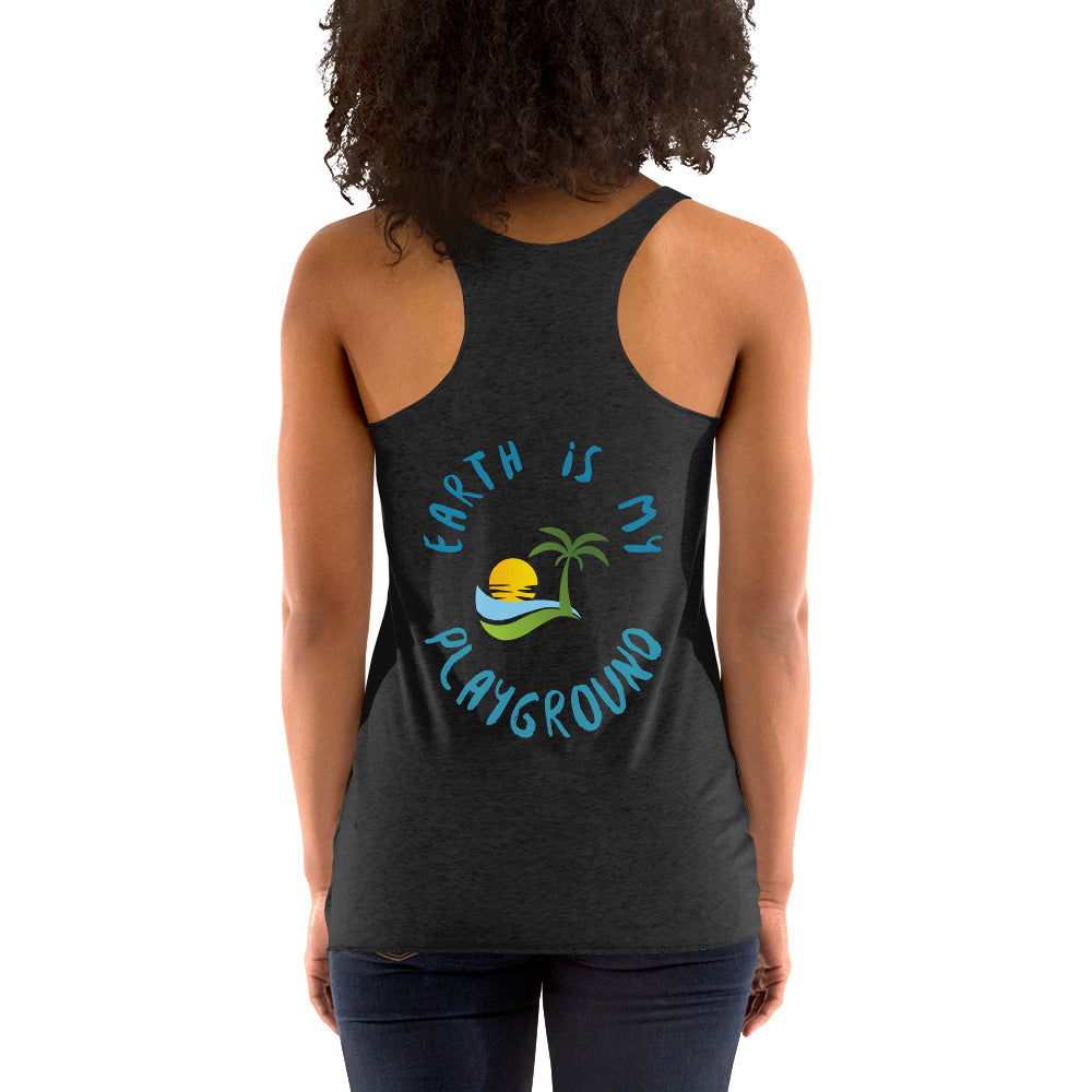 NoniSol Earth Women's Racerback Tank