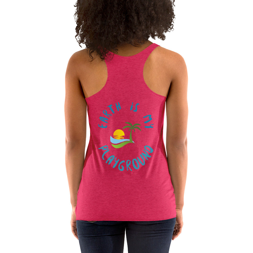 NoniSol Earth Women's Racerback Tank